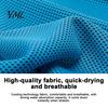 Beach Cooling Accessory 90x30cm Towel for Face, Chilly Sports with Storage Bag Hot Weather Relief And Carabiner, Portable Cold Neck Wrap Workout