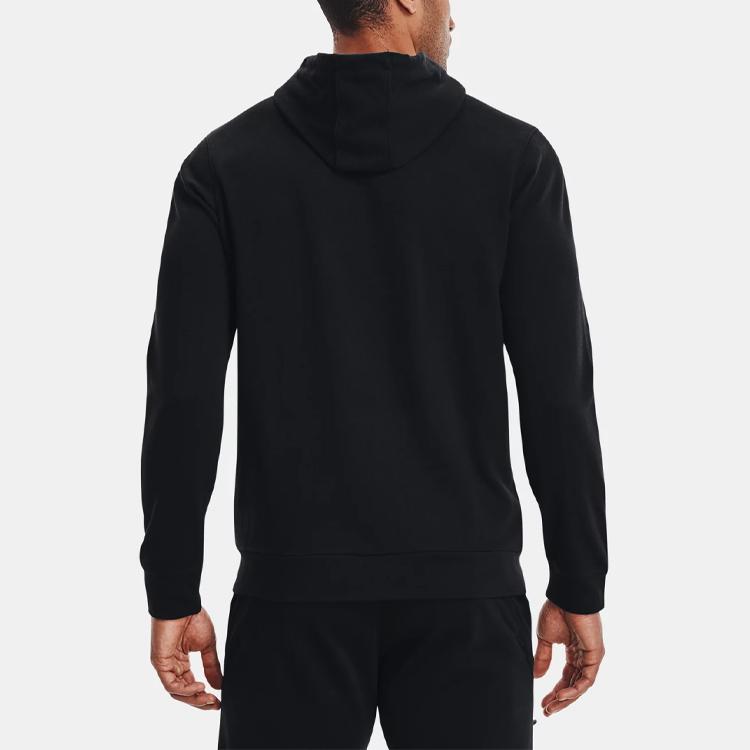Under Armour Curry Series Solid Print Pullover Sport Hoodie Men Tops Black 1370276-001