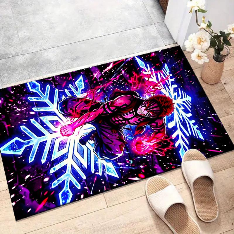 Akaza (3)Printed Area Rug Carpet for Bedroom Living Room Home Decor Rugs Mat Non Slip Mat Rug for Bedside