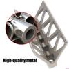 Metal Steels Fixture Tube Drill Guide Triangular Window Cutout Pipe Drilling Jig for Cylinder Compact Centering Tool