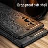 Vivo X27/S15 Pro Lychee Leather Anti-Fall Full Coverage TPU Case