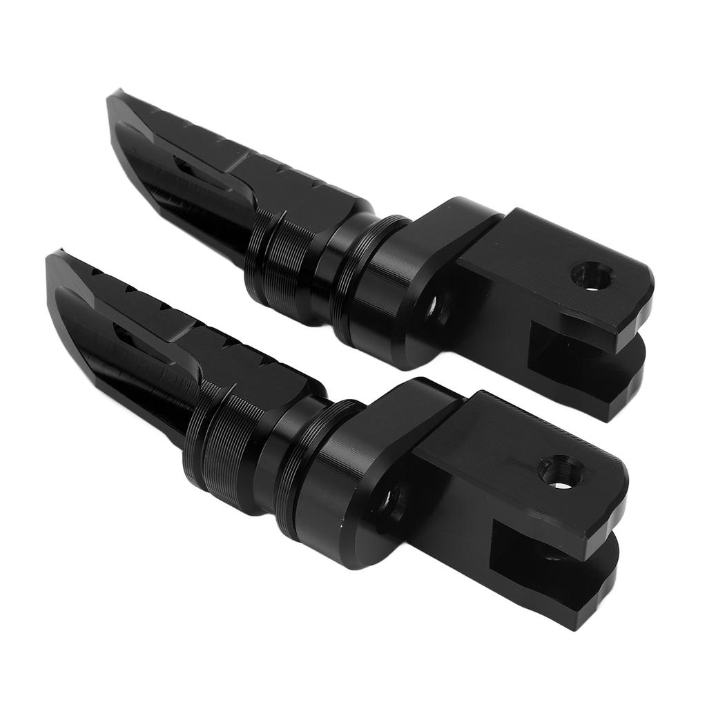 Motorcycle Front Footrests Aluminium Alloy Anti Slip Replacement for MV AGUSTA Brutale 800 RR RR SCS ROSSOBlack