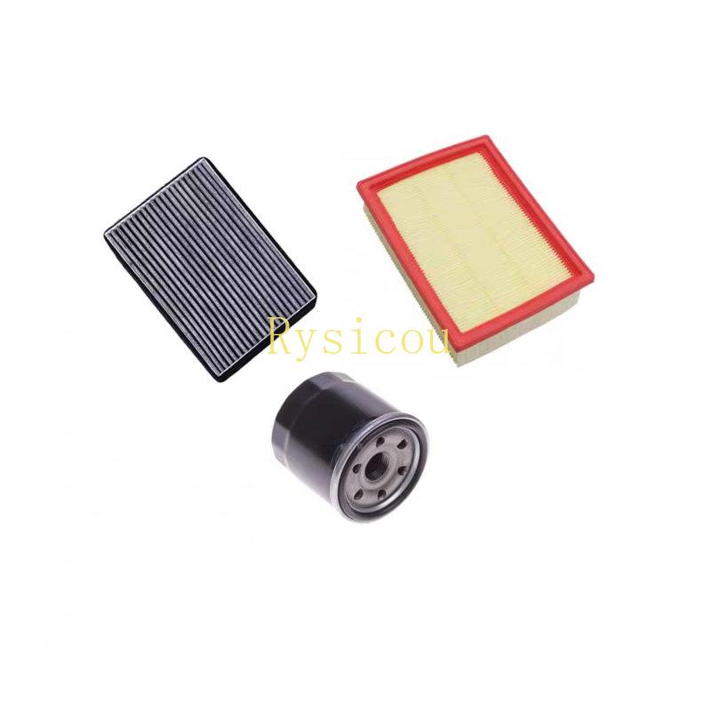 Car Filter Set for Dongfeng T5 EVO 1.5T Air Conditioner Filter, Cabin Filter, Oil Filter Car Maintenance Parts