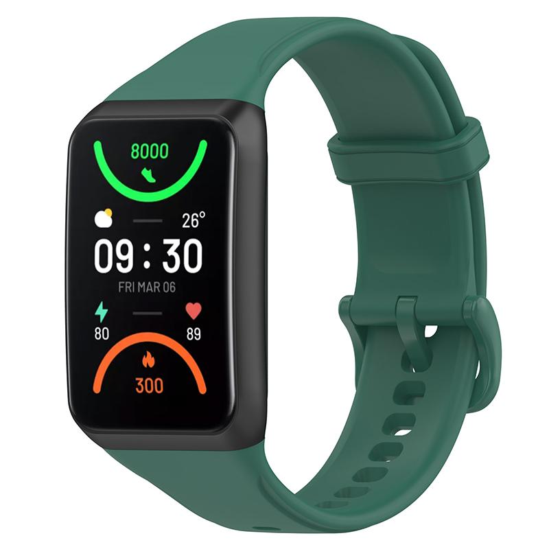 Für Oppo Band 2 Weiches TPU Uhrenarmband Schnellverschluss Ersatz Sport Uhrenarmband