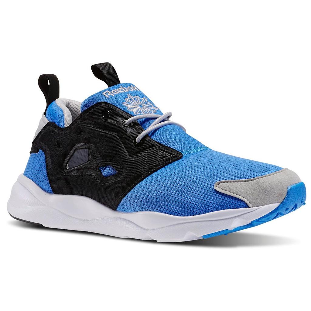 Reebok Furylite Comfortable Versatile Durable Lightweight Low-Top Casual Shoes Men sneaker Blue Black V69439