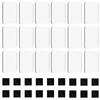 18Pcs Clear Fridge Magnet Hand DIY Fridge Magnets Square Magnetic Photo Frame for Kitchen Fridge Office Party Whiteboard Decor
