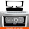 For Honda Accord 2014-2017 Piano Black Stickers Central Radio AC CD Selector Door Panel Car Accessories Interior Decorative