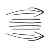 For Geely Galaxy Starship 7 EM-i 2025 Car Window Trim Blackened Decorative Bright Strips Automobile Modification Supplies