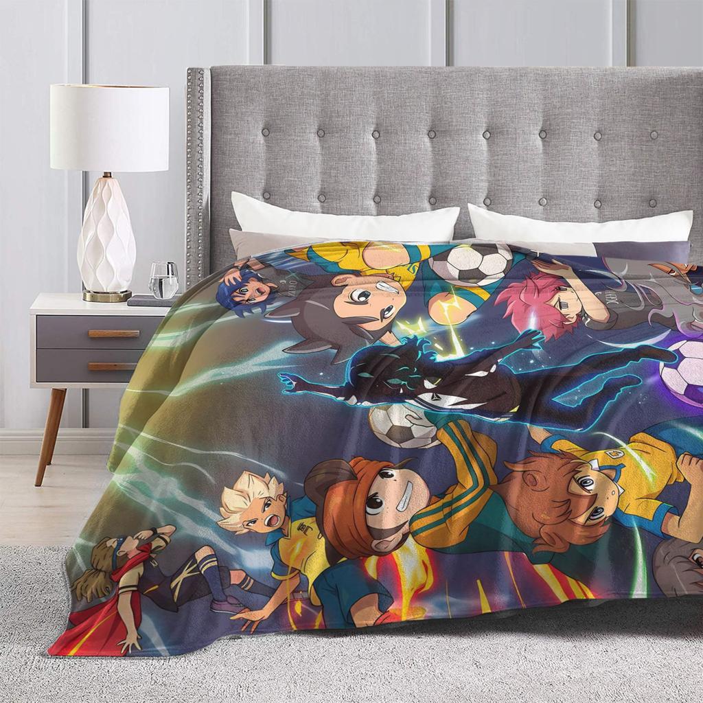 Inazuma Eleven Axel Blaz gouenji Coperta Calda da Campeggio Peluche Coperta Plaid Morbida Soggiorno Flanella Copriletto Coprisofa 013