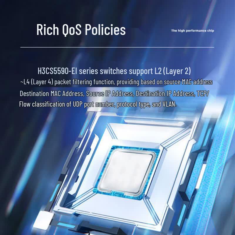 H3C S5590-28S8XC-EI High-Density Layer 3 Core Switch