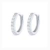 2Pcs Rainbow Little Huggies Stainless Steel Hoop Earrings Girl Tiny Rings Cartilage Small Helix Piercing Tragus Circle Men Hoops