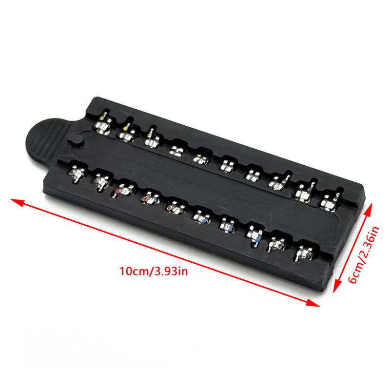 200Pcs/10Boxs Dental Bracket Braces For Teeth Metal Monoblock Mini Roth Mbt 022 345 Hook Dentist Treatment Materials
