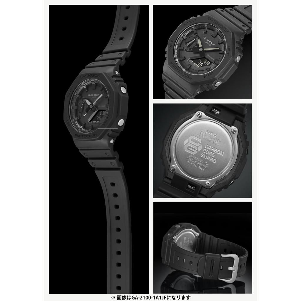 [Casio] G-Shock Watch [Domestic Genuine Product] Carbon Core Guard GA-2100-1A1JF Men's Black