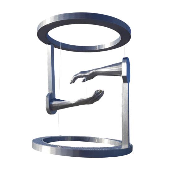 Druk 3D Ornament Ramię Przeciwgrawitacyjne Zawieszenie Antygrawitacyjne Figurka Statua Dekoracja Domowego Biura Półki Biurka