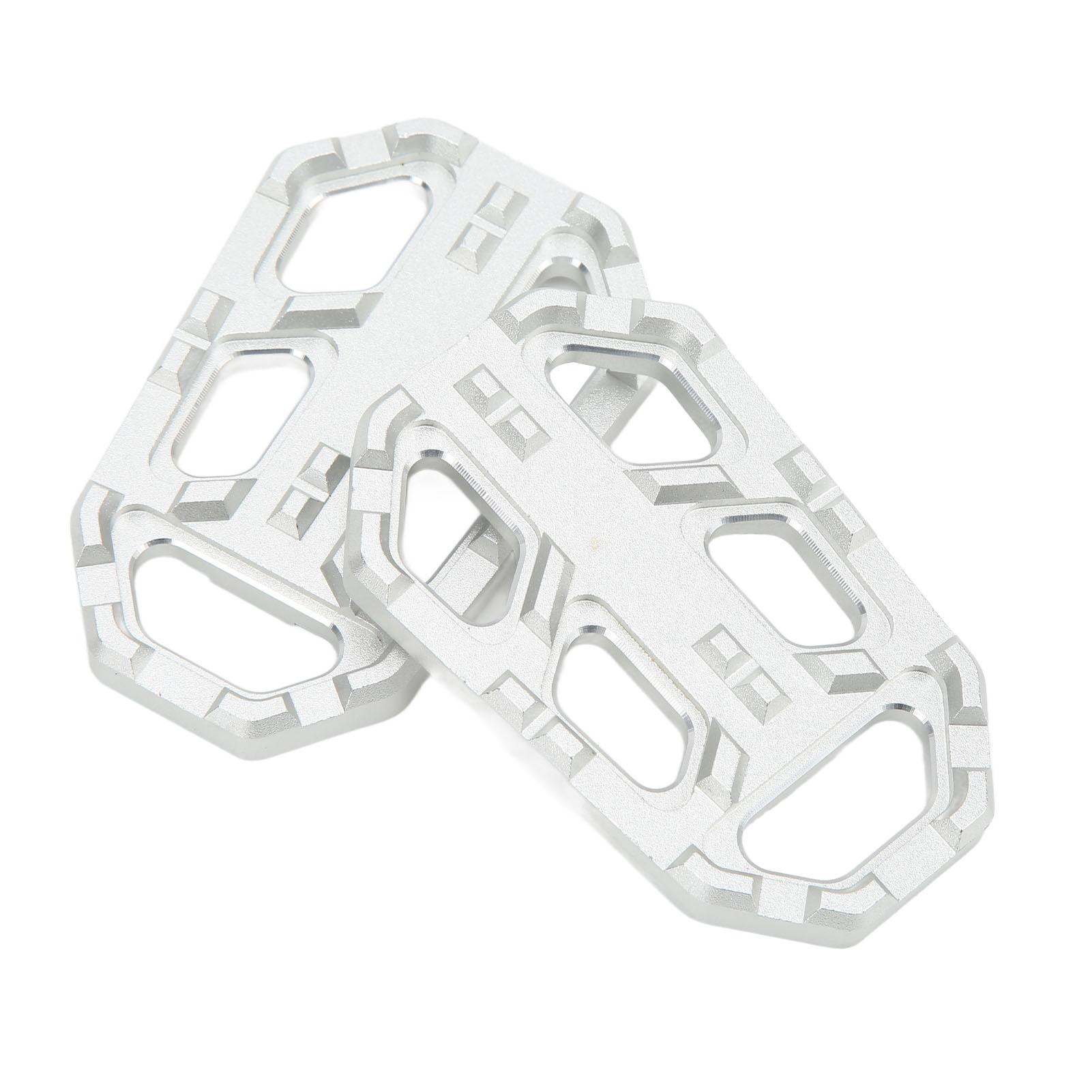 

2PCS Motorcycle Widen Footrest Pedals Aluminium Alloy Replacement for CB500X 20152016Silver серебряный
