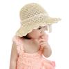 Straw Hat for Wide Brim Straw for Girls Years Summer with Sun UV Protection Blackout Farm Going Beach Beige [LONTG] Kids, Hat, Hat, 0-3 Old, Hat,
