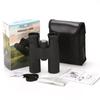 Black HD 10x32 BAK4 Optical Portable Binocular Zoom Monocular Waterproof Powerful Telescope for Camping Hiking Hunting Outdoor
