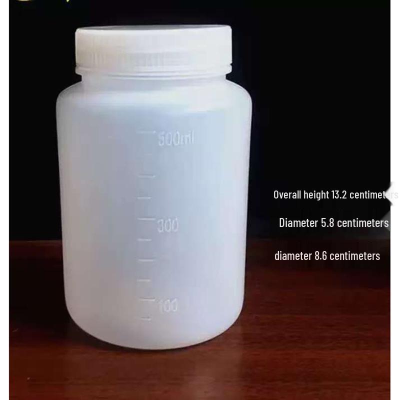 Qingyun Polyethylene Graduated Wide-Mouth Sampling Bottle
