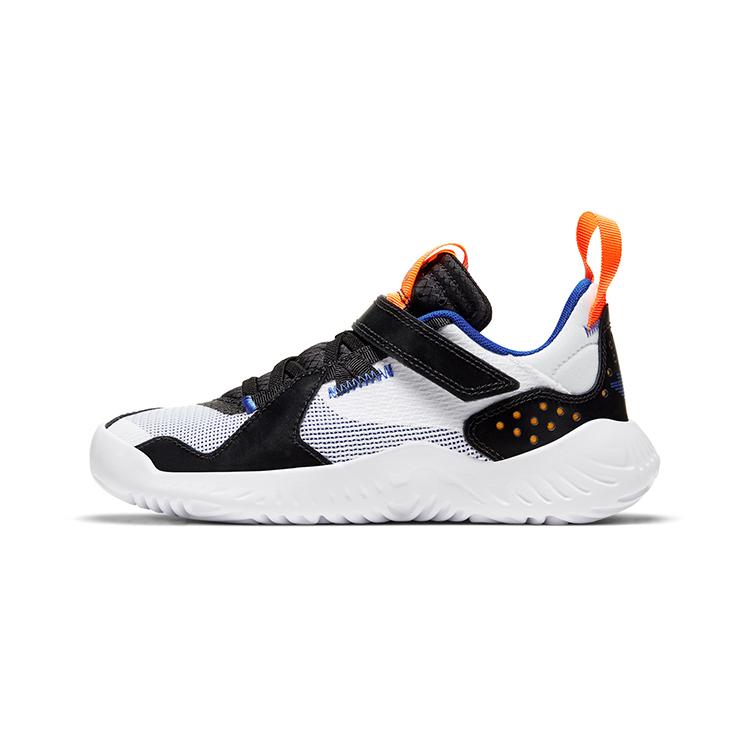 New Jordan Delta Cushioning Wear-Resistant Sports Casual Shoes White Black Orange Children Aged 3-7 Years Old CT1566-140