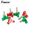 Xingyuan Photography Flat Head Hand-Tightening Screw 3/8" to 1/4" Adapter for Astronomy Accessories, Various Lengths