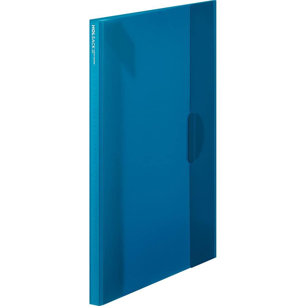 

King Jim Clear Folder 12 A4 Light File, Holsack, Transparent, Pockets, Portrait, Blue, 6191TW-LB светло-синий