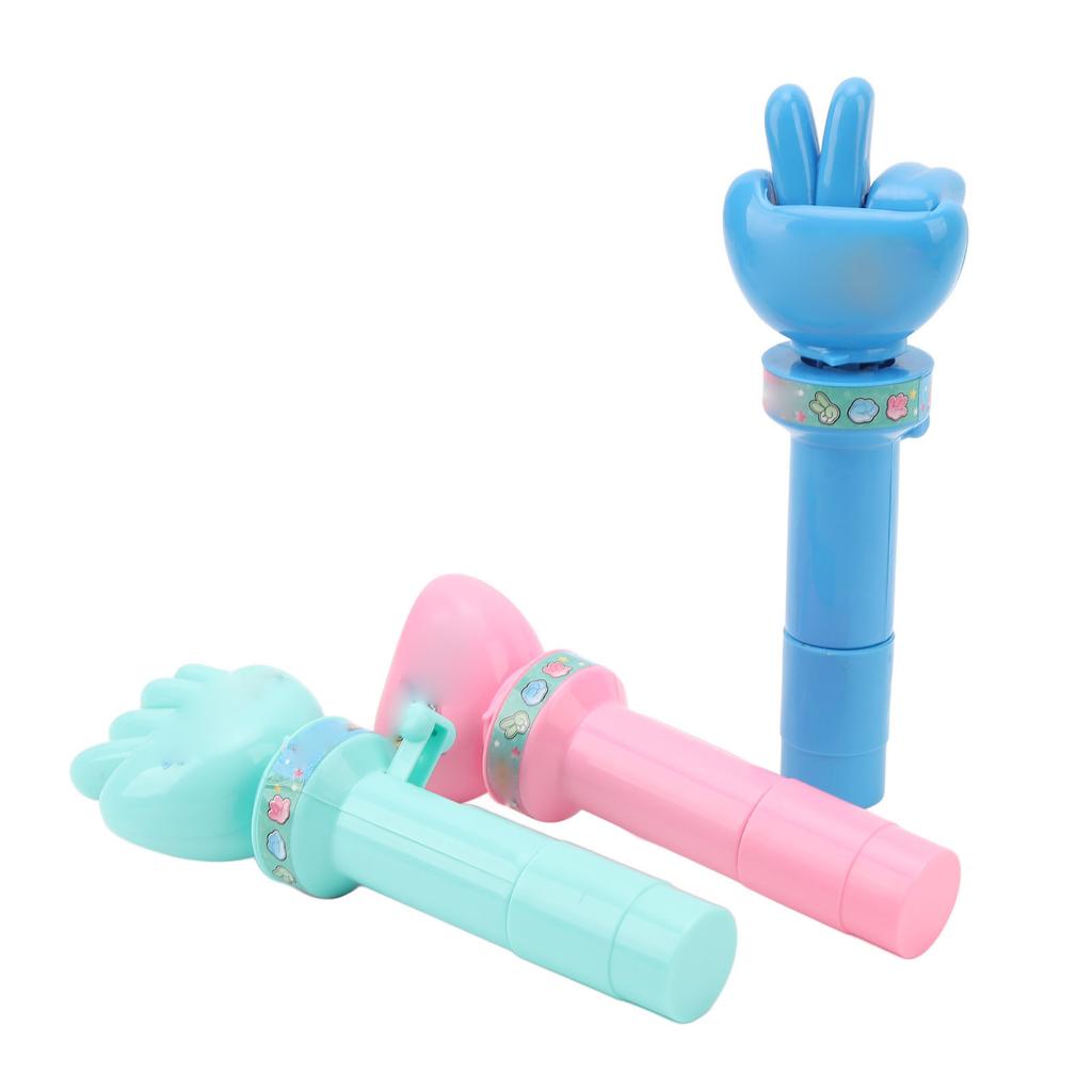 3Pcs Finger Guessing Game Handheld Change Guessing Rock Paper Scissors Game Entertainment