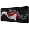 Fish XXL Lock Edge Mousepad Koi Taichi Neutral Large Gaming Desk Mat Keyboard Mats Mouse Mat Beast Desk Pad For Gift Mouse Pad