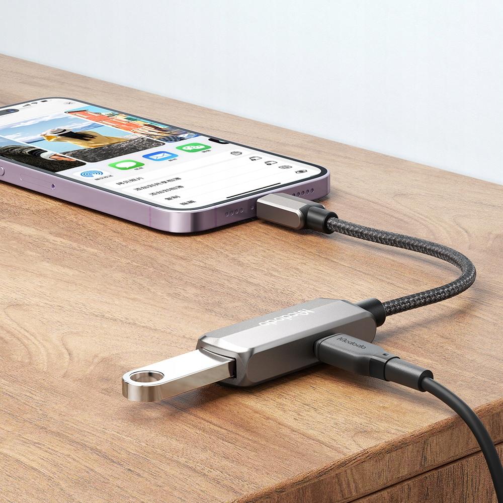 Adapter For Iphone Connector For Apple Phone To Otg Usb 3.0 Mcdodo