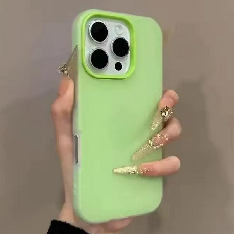 Luxury Candy Color Matte Phone Case For For Iphone 11 12 13 14 15 16 17 Pro Max Plus Air Shockproof Bumper Back Cases Cover