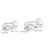 20/16Pcs Cable Organizer Clip Electric Wire Fixed Hooks Desktop Wire Manager Cord Holder USB Charging Data Line Bobbin Winder