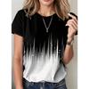 Fashion Women Retro Creative English Alphabet Print T Shirt Funny Casual O-neck Short Sleeves T-shirt Summer Female Tee Shirt
