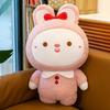 Cute Healing Rabbit Doll Expression Little Rabbit Plush Toy Sleeping Doll Children's Pillow Gift Girl