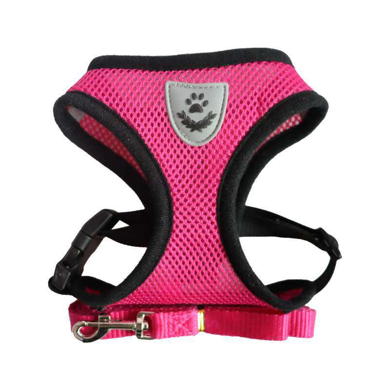 Dog Harness Leash Set - Vest-Style Outdoor Walking Collar