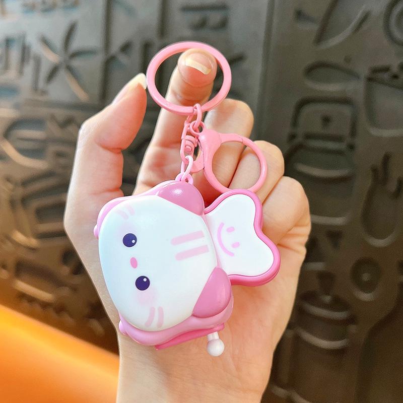 Creative Multifunctional Keychain Microphone - Cute Bag Accessory & Student Toy Pendant Gift