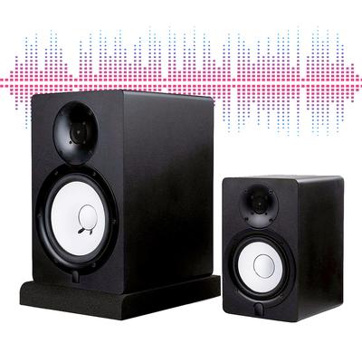 2 ks Izolační podložky pro studiové monitory z akustické pěny s vysokou hustotou