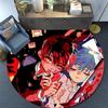 Toilet‑Bound Hanako‑kun Round Area Rug,Carpet Rug for Living Room Bedroom Sofa Playroom Decor,Non-slip Floor Mat