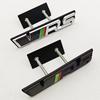 3D Metal RS Logo Emblem Car VRS Logo Letters Front Grille Rear Trunk Emblem Badge Sticker Accessories