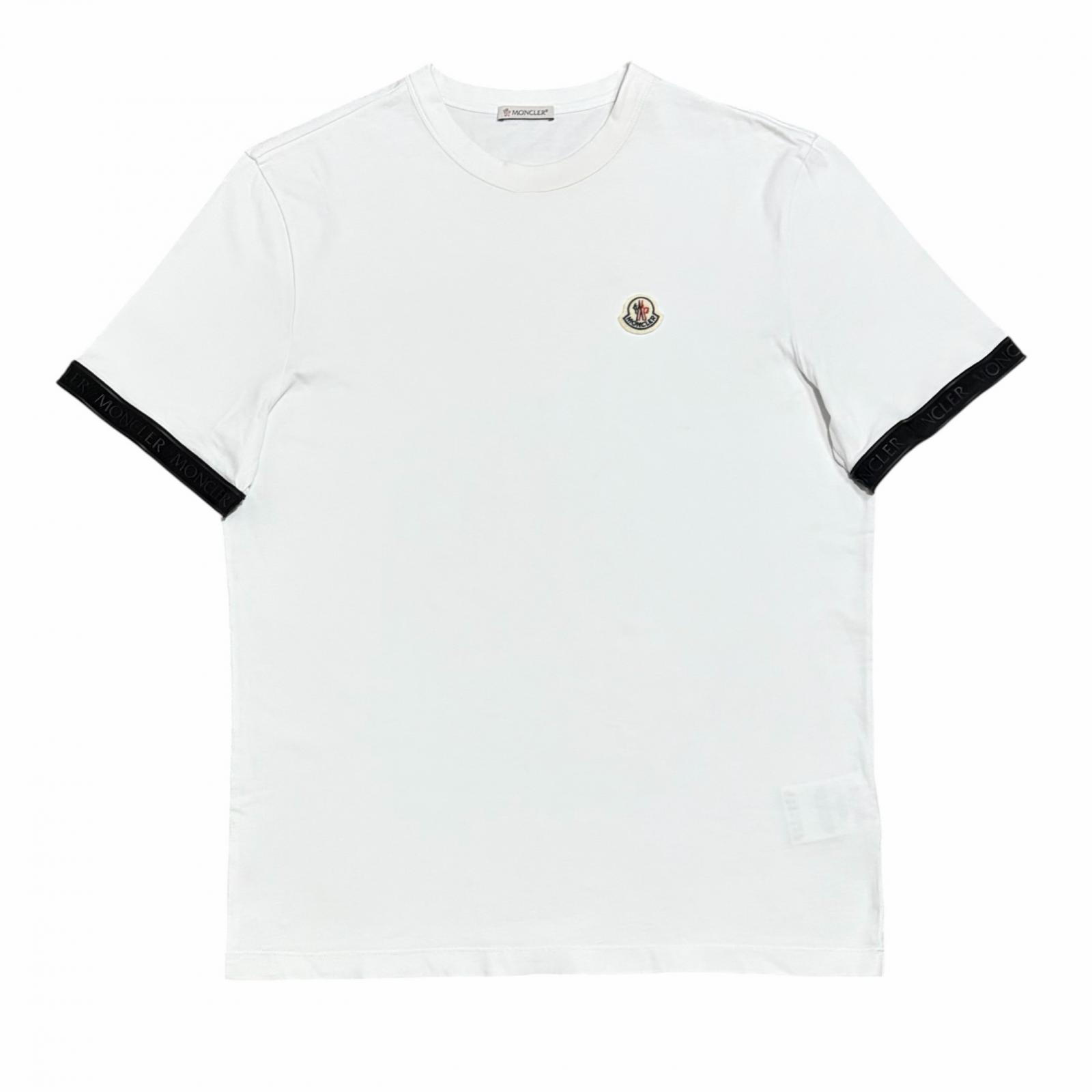 Used MONCLERShort sleeve T-shirt white mens