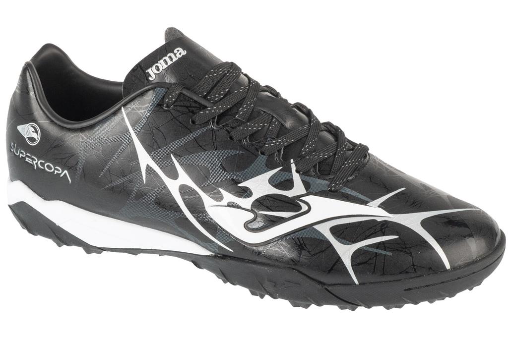 Joma Super Copa 25 SUPS TF, Mens Black Turf Football Trainers