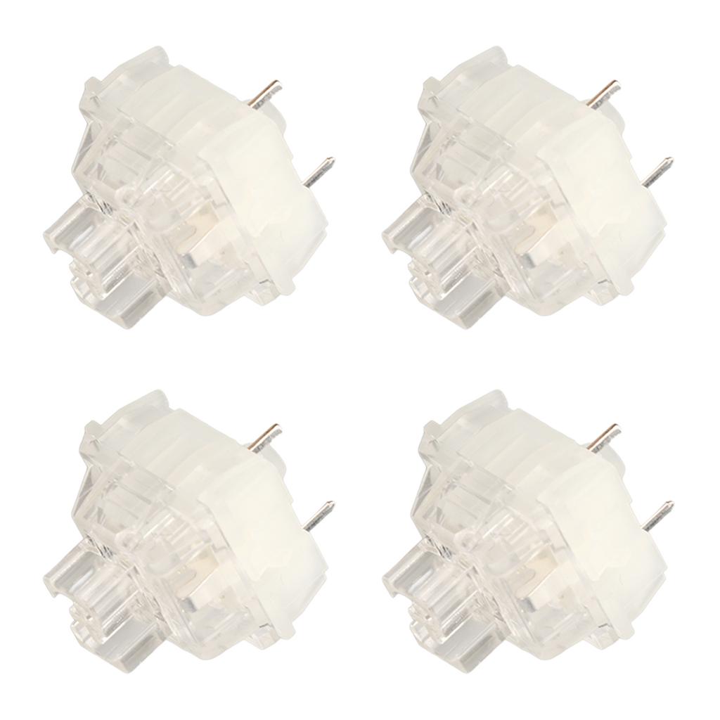 45pcs Linear Mechanical Keyboard Switches Backlight Waterproof Hot Swappable DIY Keyboard Switch
