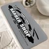 Barber Shop Entrance Door Mat Bathroom Rug Custom Doormat Carpet In the Living Room Mats Modern Home Decor Floor Carpets Bath