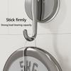 Easy Installs Suction Hook Holders ABS Not Drill Suction Hook Heavy Duty Adhesive Hook 57mm Diameter for Bathroom Kitchen