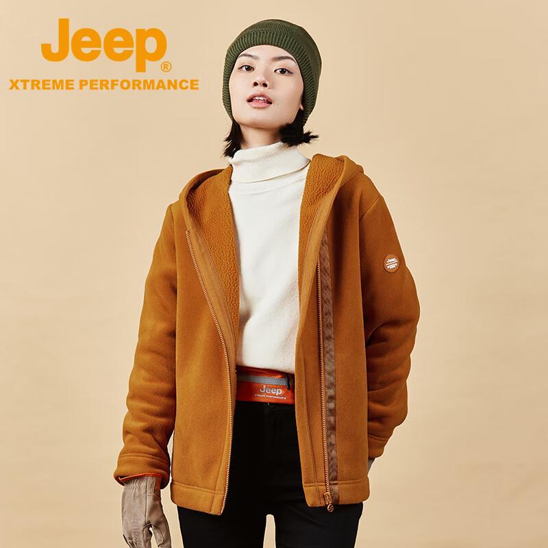JEEP Women s Hooded Fleece Jacket XL 8450₽