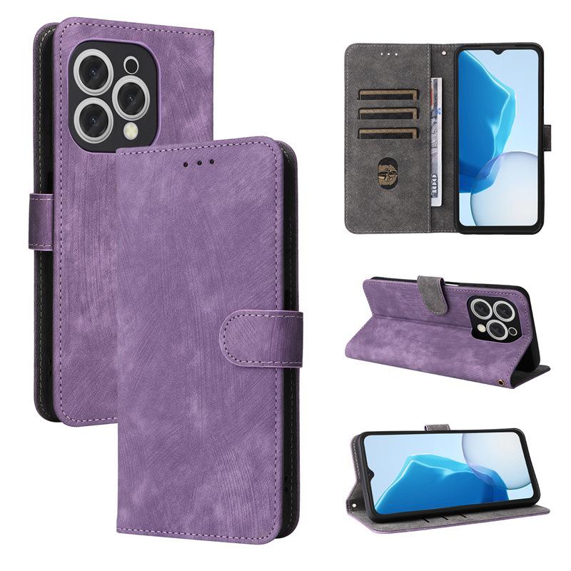 

Чехлы-книжки для [Doogee N55 Plus] из искусственной кожи с полной защитой корпуса и функцией [блокировки RFID] Чехлы для телефонов for Doogee N55 Plus фиолетовый