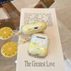 Fresh Lemon for AirPods 1 /1 Protective Case Pro1 Apple Bluetooth 1/1 Generation Earphone Case Pendant