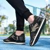 Women Outdoor Canvas Casual Camouflage Shoes Thick-Soled Lace-Up Shoes
