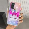 Pink Unicorn Rainbow Phone Case for Xiaomi Redmi Note 15 14 14S 13 12S 12 Pro 11S 11 Plus 11T 11E 10S Soft Funda Print Shell Red