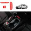 For Chevrolet Malibu 2016-2023 Red Central Console Gear Shift Button Sticker 5PC