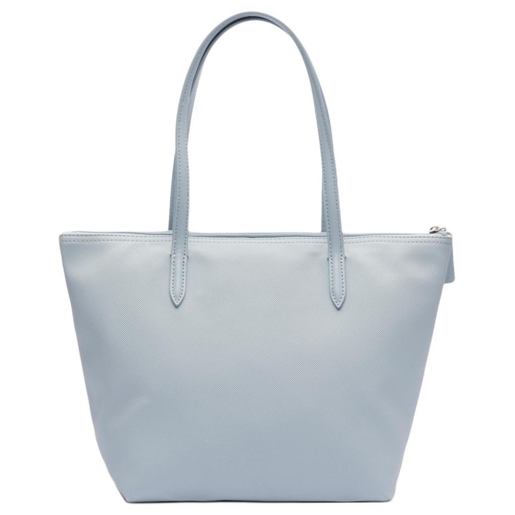 Lacoste Textured Pattern Green Embroidered Crocodile PVC Tote Bag Shopping Bag Handbag Small Women tote bags Blue NF2037PO-Q48