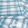 Japanese Plaid Pleated Skirt Fabric - Yarn-Dyed Polyester for DIY Scrunchies & Crafts